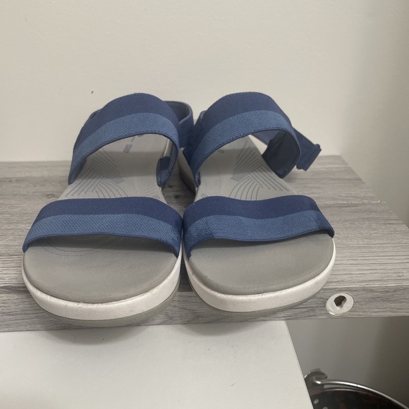 Clark's Cloud Steppers Arla Jacory 12 Women's Blue‎ Grey - Picture 1 of 9